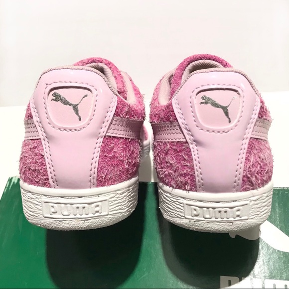 NIB Puma Suede Elemental Hairy Wool Sneakers - Picture 13 of 16